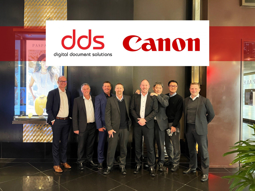 DDS Group & Canon Australia Executives Meeting