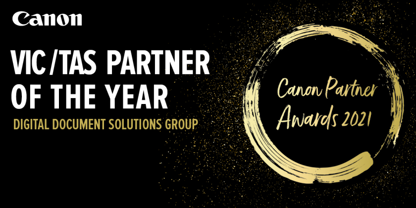 Digital Document Solutions wins Canon Partner of the year 2021